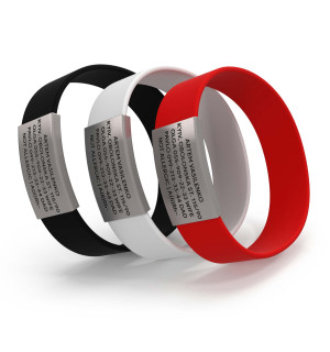 Pulsera de identificación médica