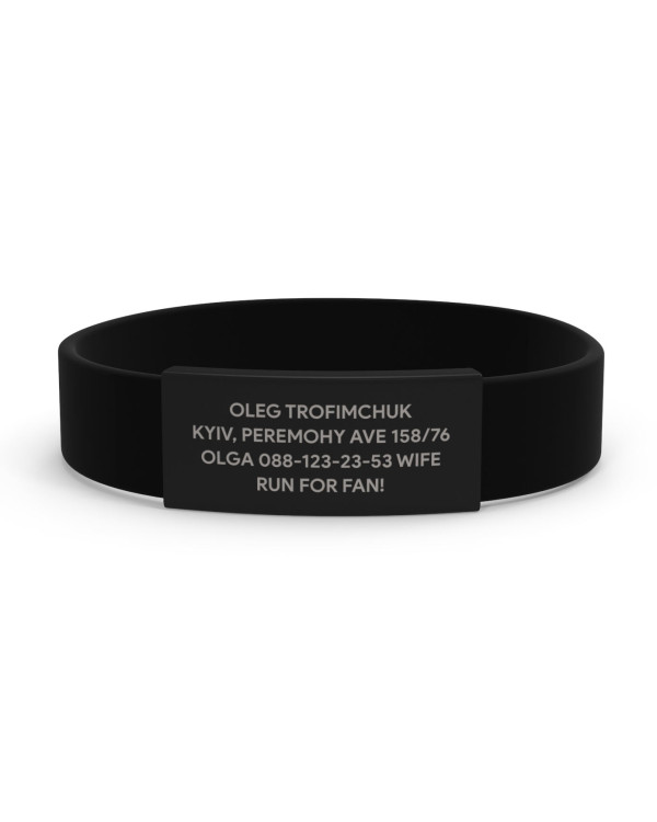 Pulsera de identificación