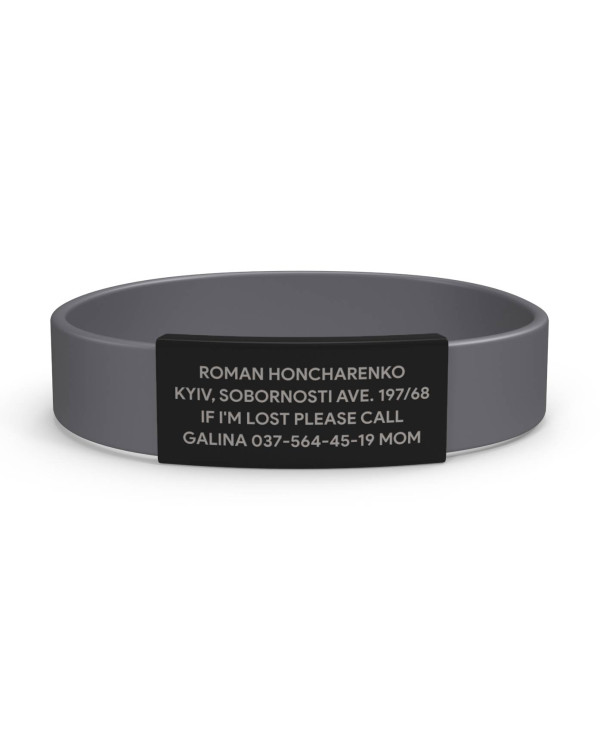Pulsera de identificación