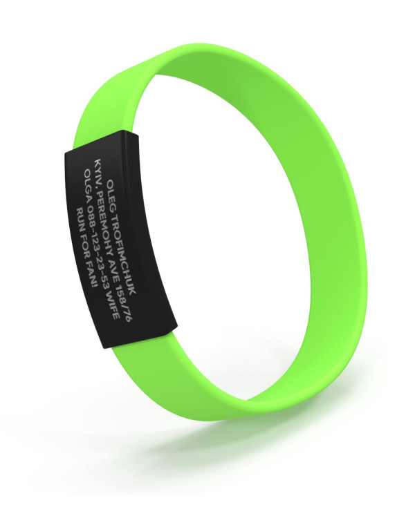 Pulsera de identificación