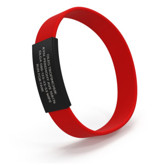 ID Pulsera sport negra 12mm-foto5