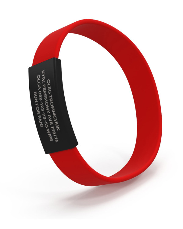 Pulsera de identificación