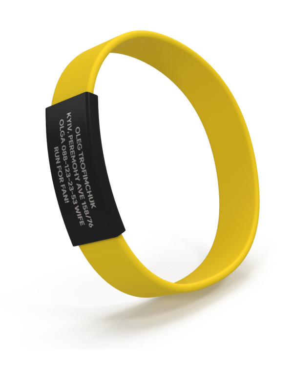 Pulsera de identificación