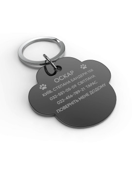 Placa para perro nube-foto4