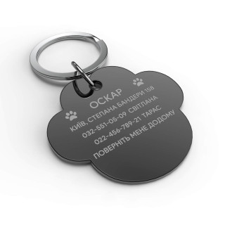Placa para perro nube-foto4