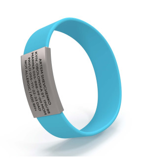 Pulsera de identificación para niños