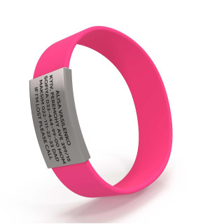 Pulsera de identificación para niños