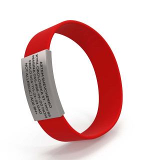 Pulsera de identificación para niños