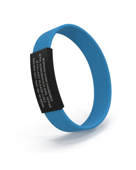 Pulsera ID para niños negra-foto6