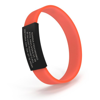 Pulsera ID para niños negra-foto8
