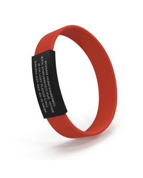 Pulsera ID para niños negra-foto4