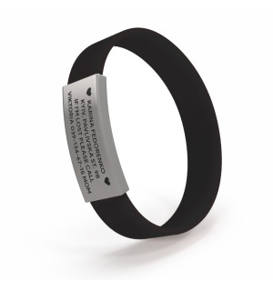 Pulsera de identificación para niños