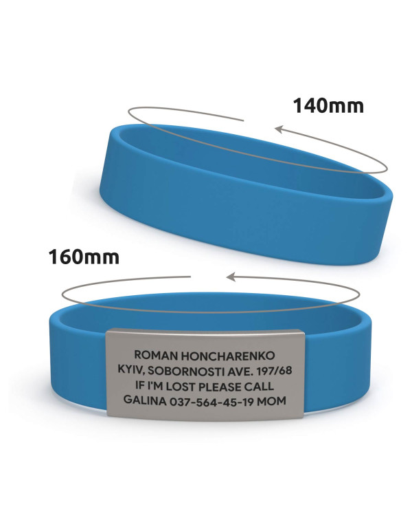 Pulsera de identificación para niños
