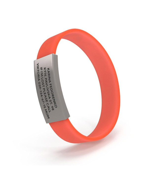 Pulsera de identificación para niños