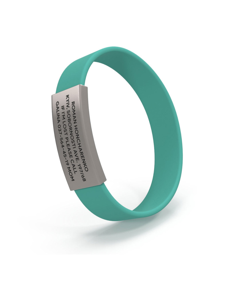 Pulsera ID para niños natural-foto12