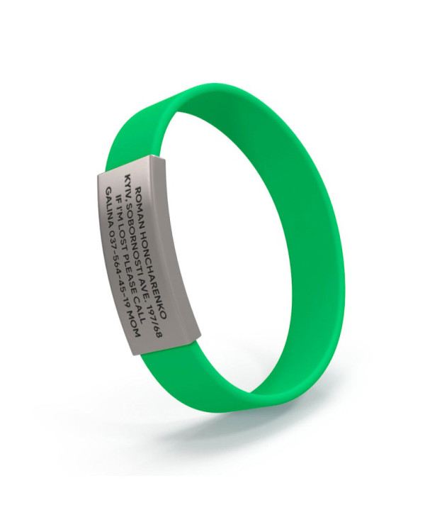 Pulsera de identificación para niños