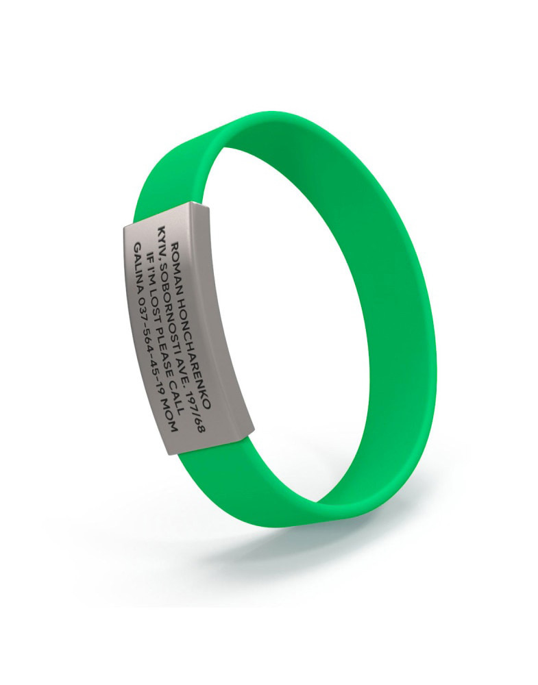 Pulsera ID para niños natural-foto13
