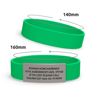 Pulsera de identificación para niños