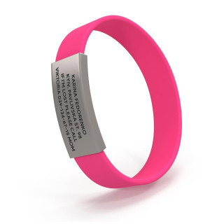 Pulsera ID para niños natural-foto10