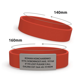 Pulsera de identificación para niños