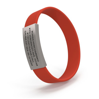 Pulsera ID para niños natural-foto7