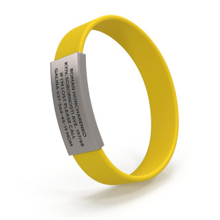Pulsera ID para niños natural-foto8