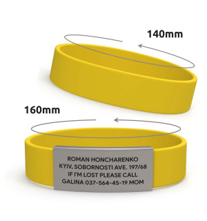 Pulsera de identificación para niños