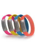 Pulseras de identificación para niños