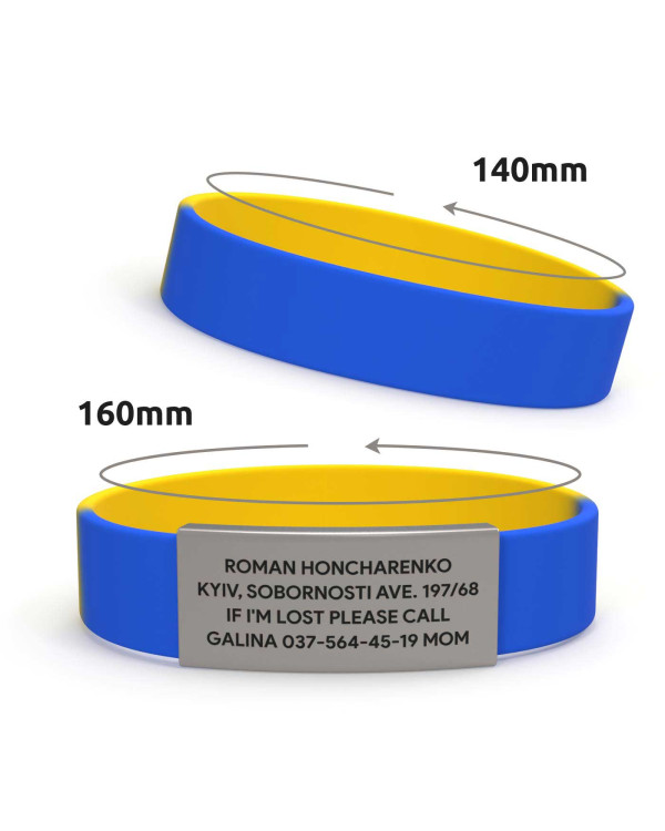 Pulsera de identificación para niños