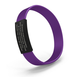 Pulsera ID para niños negra-foto12
