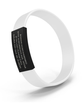 Pulsera ID para niños negra-foto11