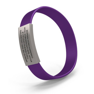 Pulsera ID para niños natural-foto3