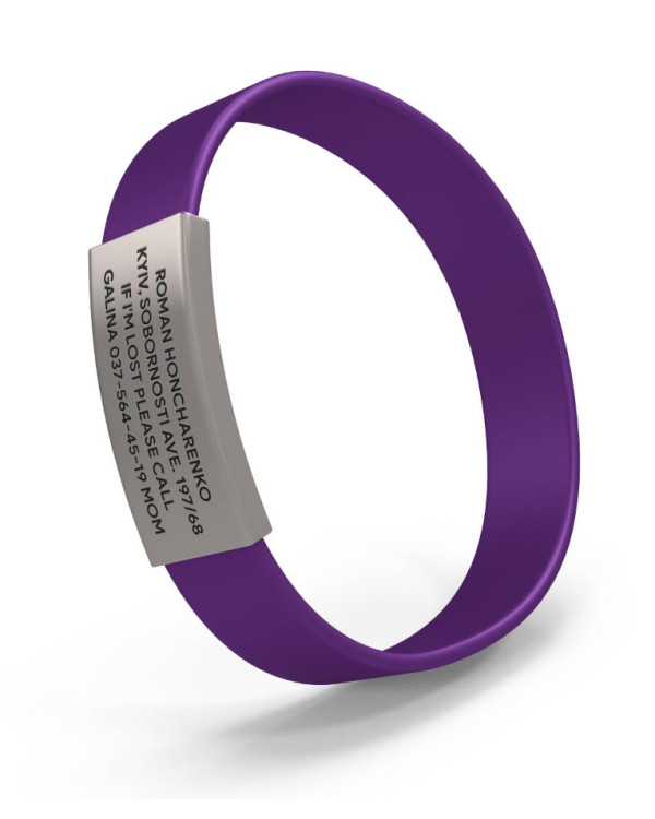 Pulsera de identificación para niños