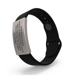Pulsera de identificación médica