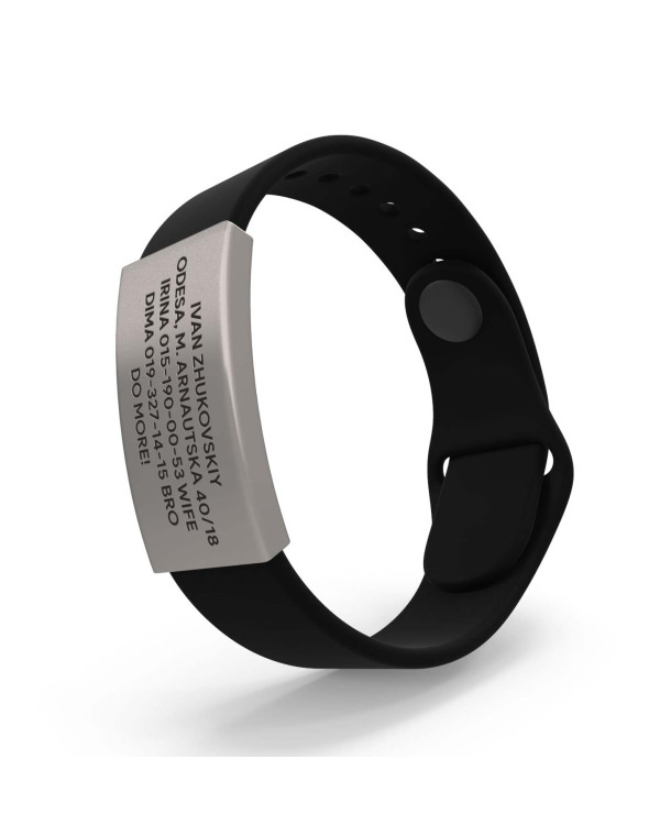 Pulsera de identificación médica