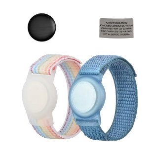 Pulsera infantil Smart Tag + placa