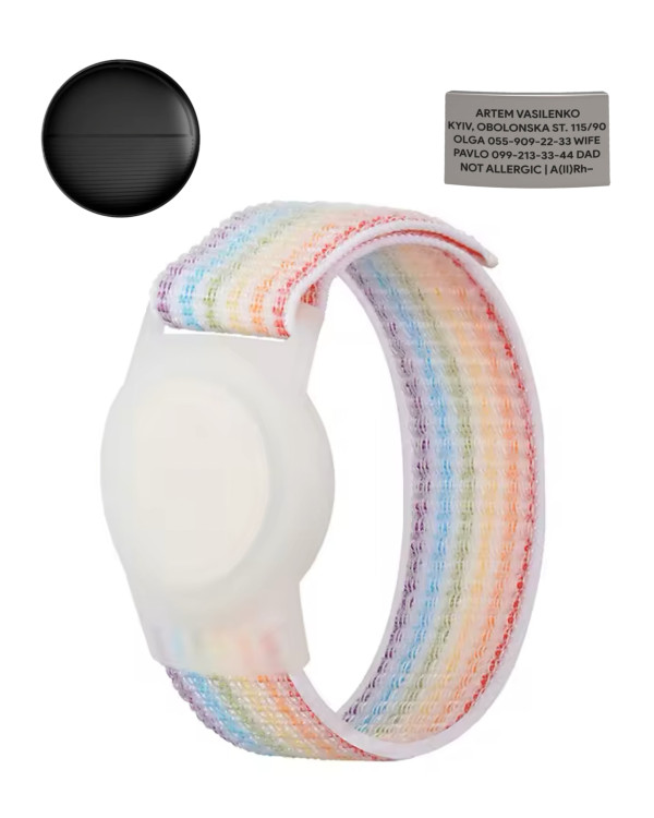 Rastreador infantil Smart Tag con grabado Rastreador infantil Smart Tag con grabado