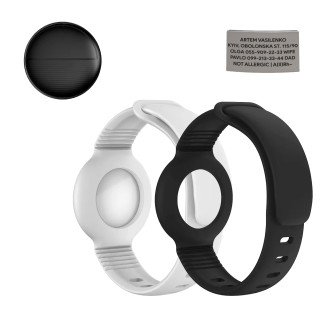 Pulsera Smart Tag + placa