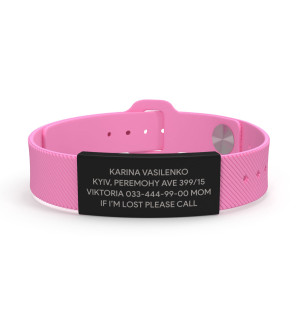 Pulsera de identificación