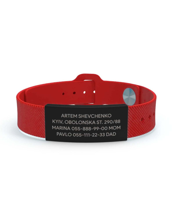Pulsera de identificación