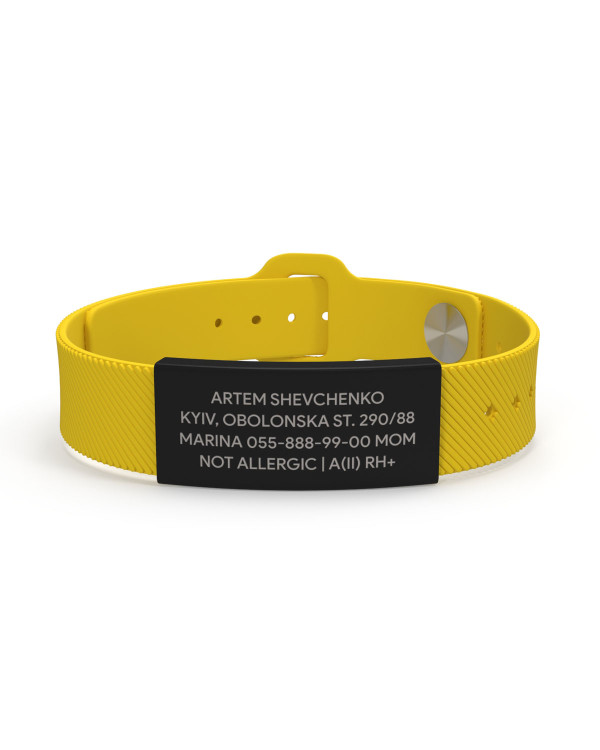 Pulsera de identificación