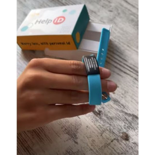 Pulsera ID estilo negra-foto4