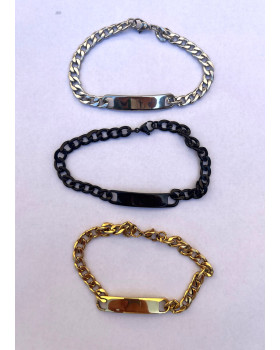 ID Pulsera de acero-foto6
