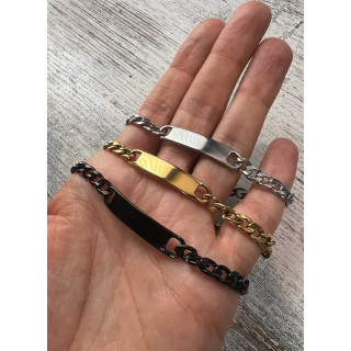 ID Pulsera de acero-foto3