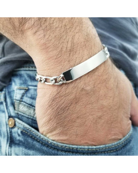 ID Pulsera de acero-foto7